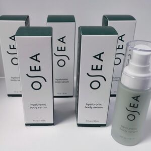 NIB Pack Of 5 OSEA Hyaluronic Body Serum - 1 fl oz Travel Size